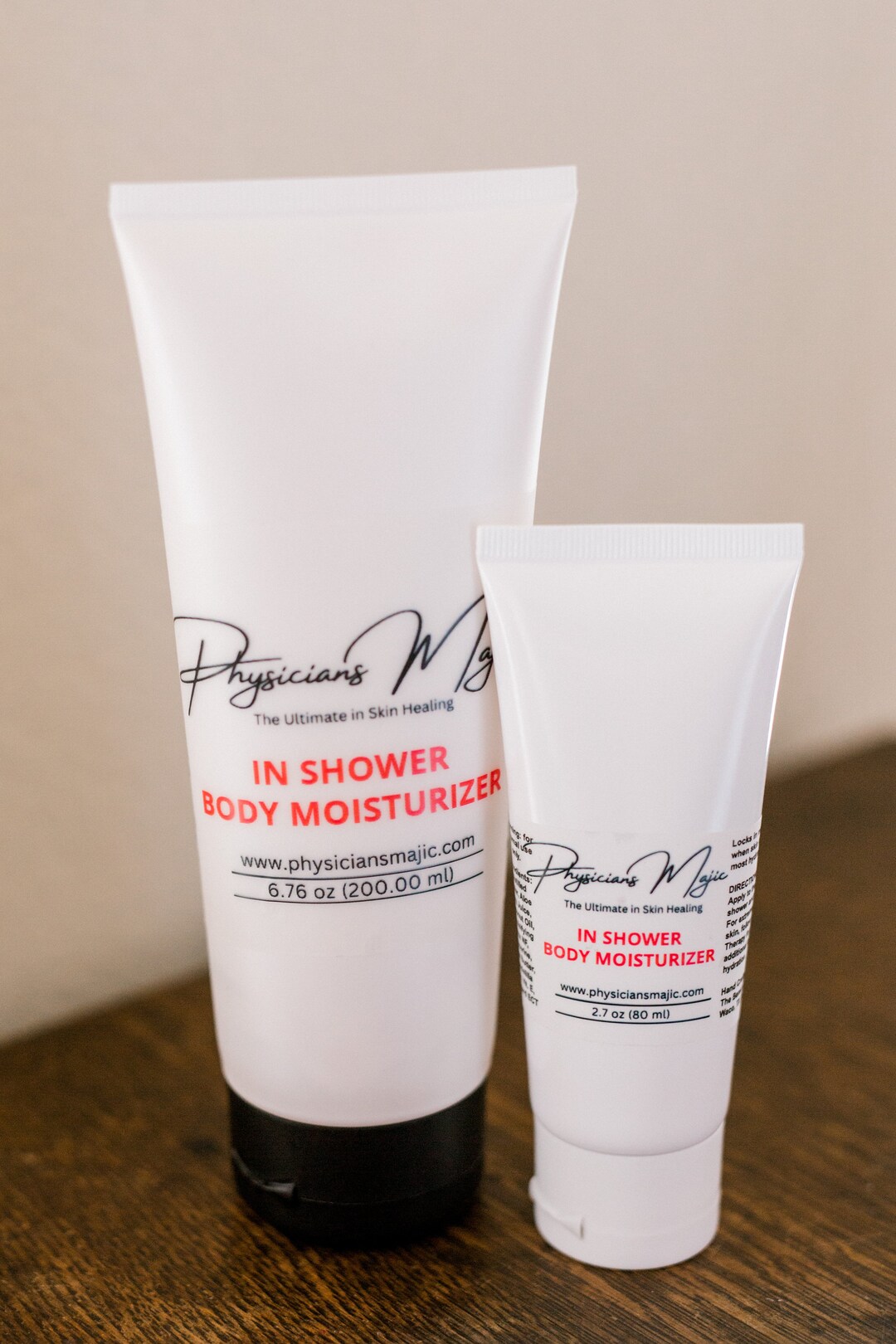 In Shower Moisturizer Travel Size Gift Body Moisturizer Etsy