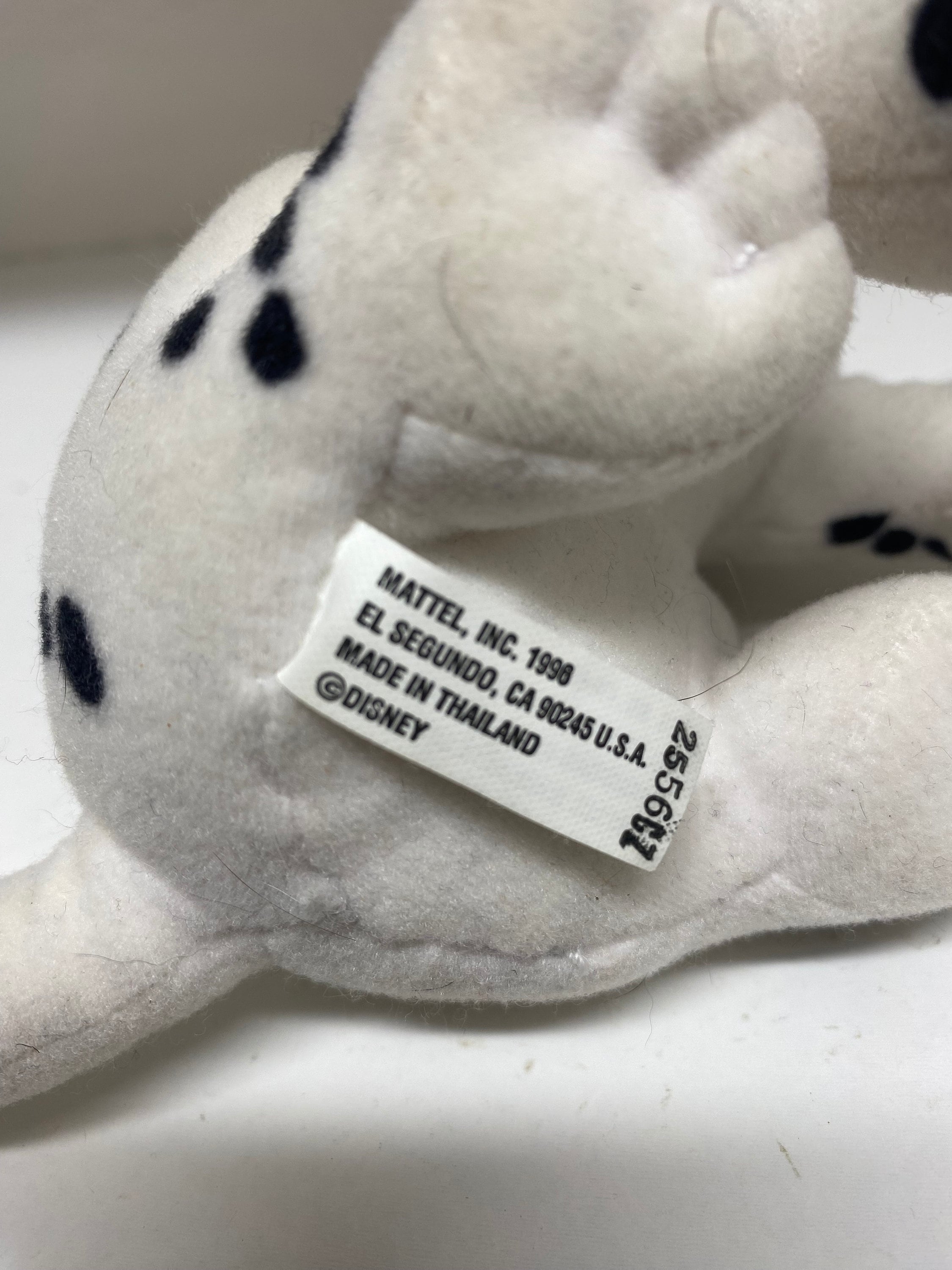Vintage 101 Dalmatian Stuffed Animal 1996 Etsy