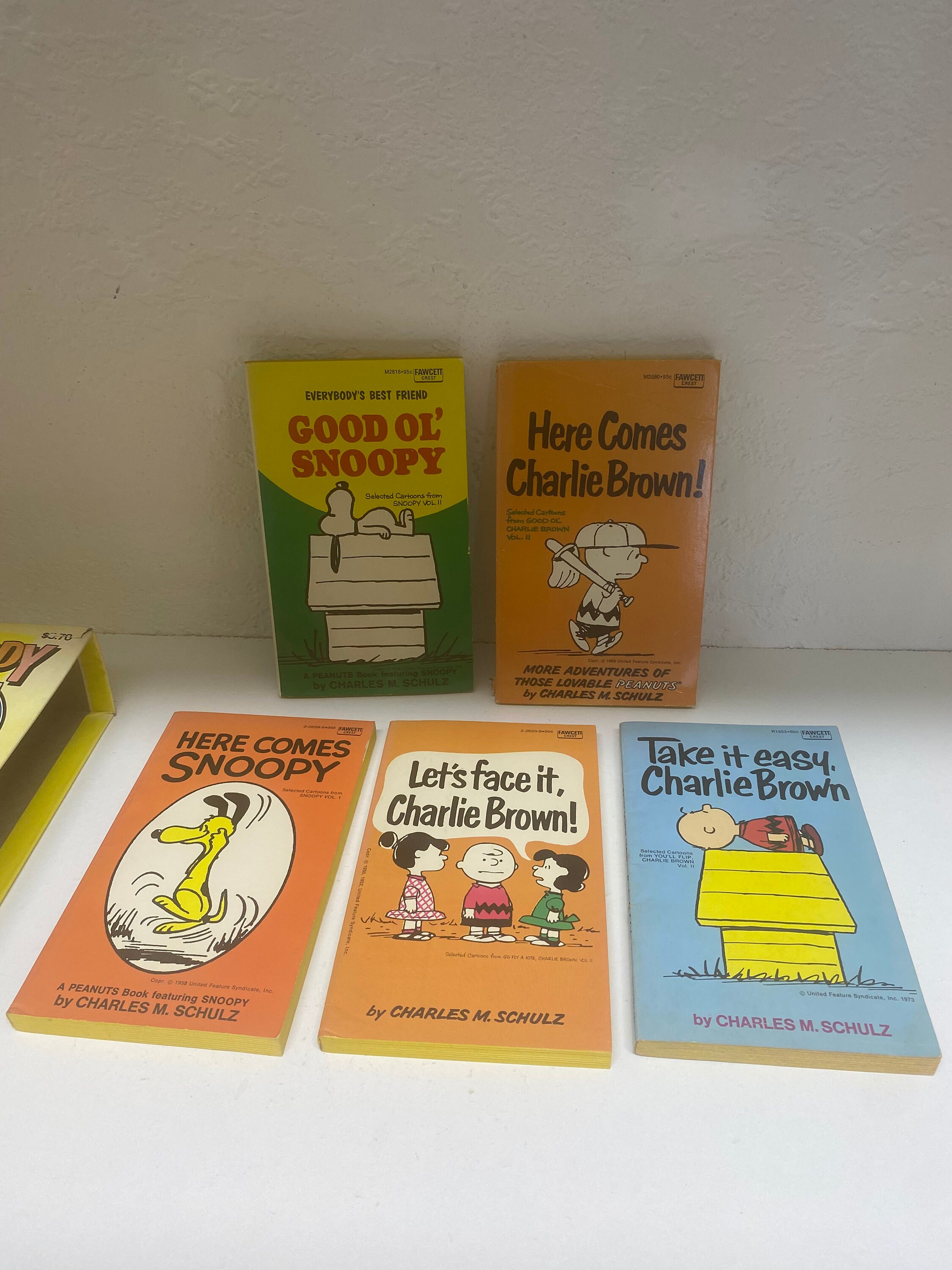 Snoopy Gift Box #1 - Set of Five Books - Etsy