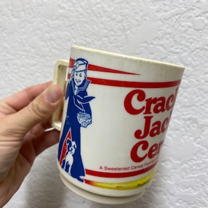 Vintage Plastic Cracker Jack Mug