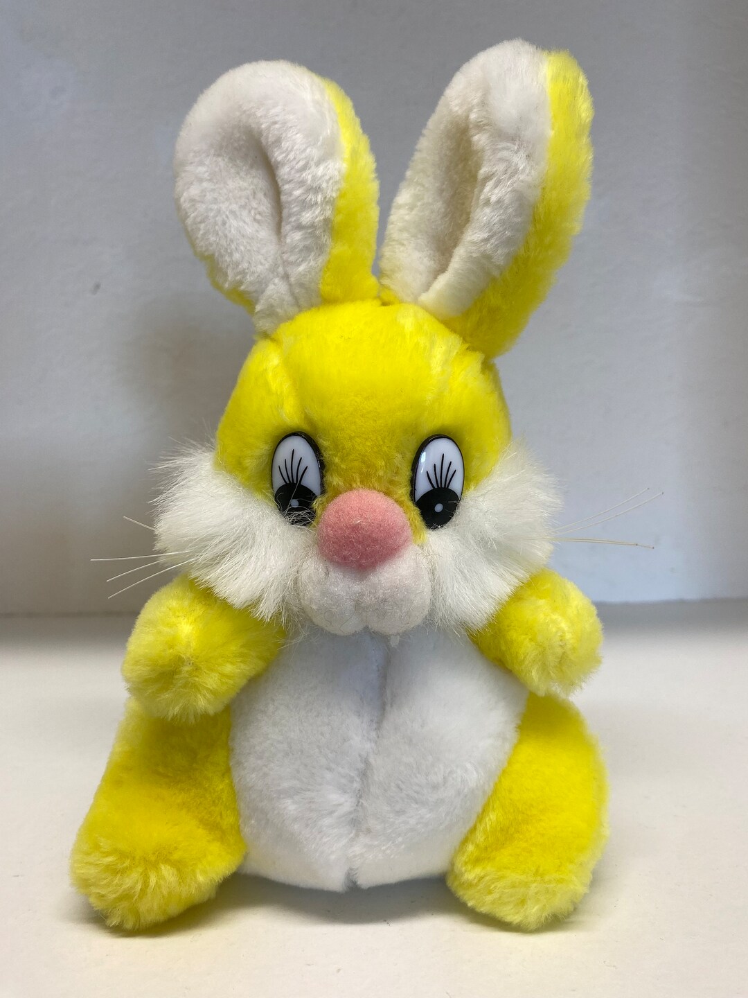 Vintage Gerber Cuddlies Plush Yellow Bunny Rabbit - Etsy