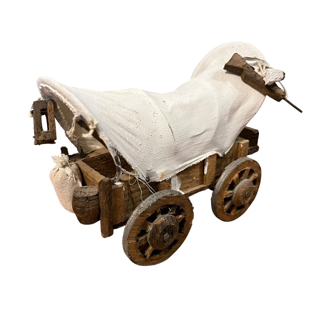 Vintage Covered Wagon Replica - Conestoga - Western - Etsy