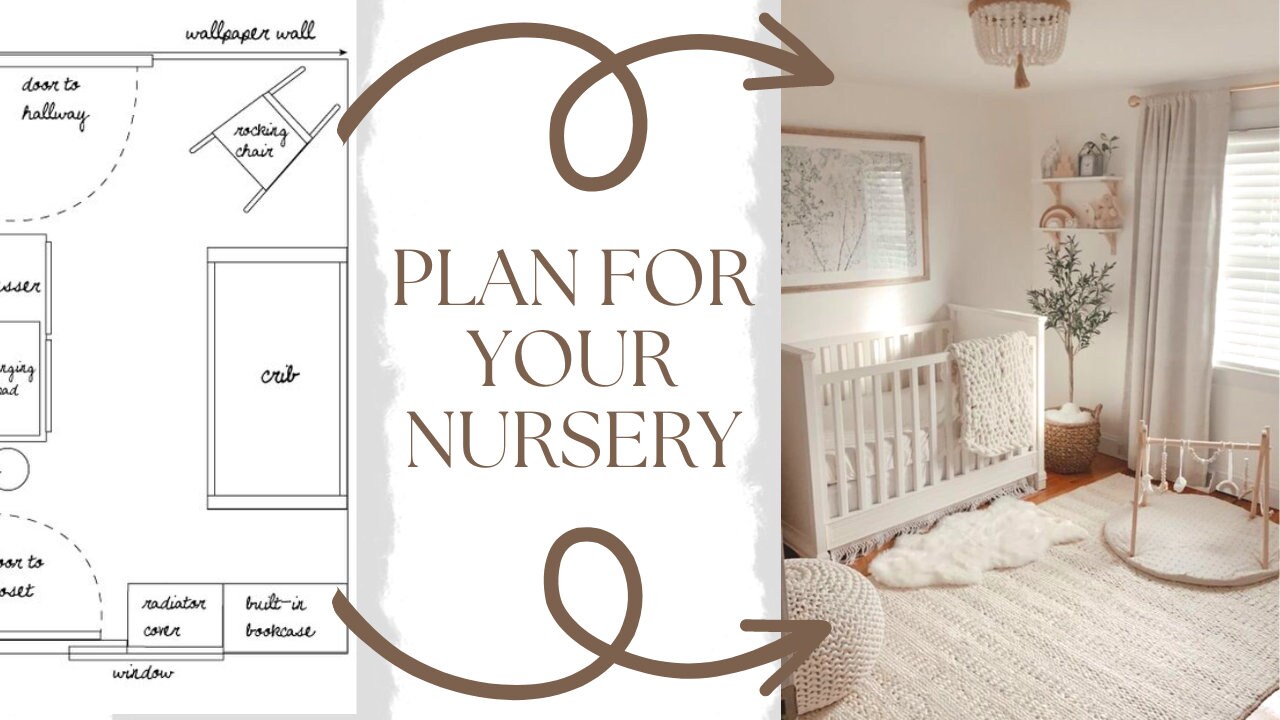 INTERIOR DESIGN: PLAN for Your Newborn Nursery - Etsy Australia