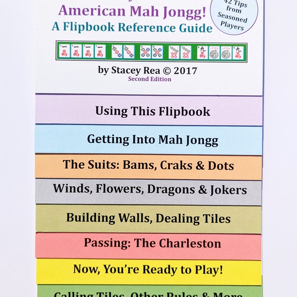 Let’s Play Modern American Mah  Jongg! A Flipbook Reference Guide