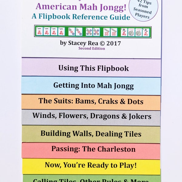 Lass uns Modern American Mah Jongg spielen! Ein Daumenkino Nachschlagewerk