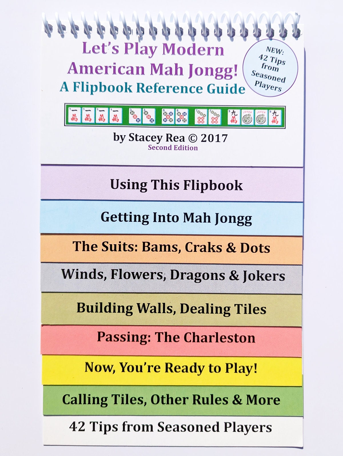 Let’s Play Modern American Mah  Jongg! A Flipbook Reference Guide
