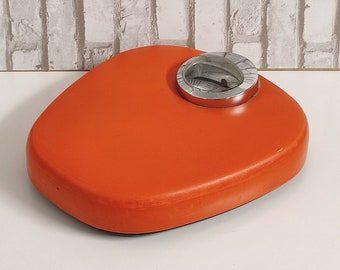 Krups bathroom scale orange 1970s