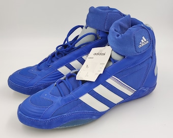 Vintage ADIDAS Ferox Wrestling Shoes MMA Boxing Sports Collectible Shoes Memorabilia 2003