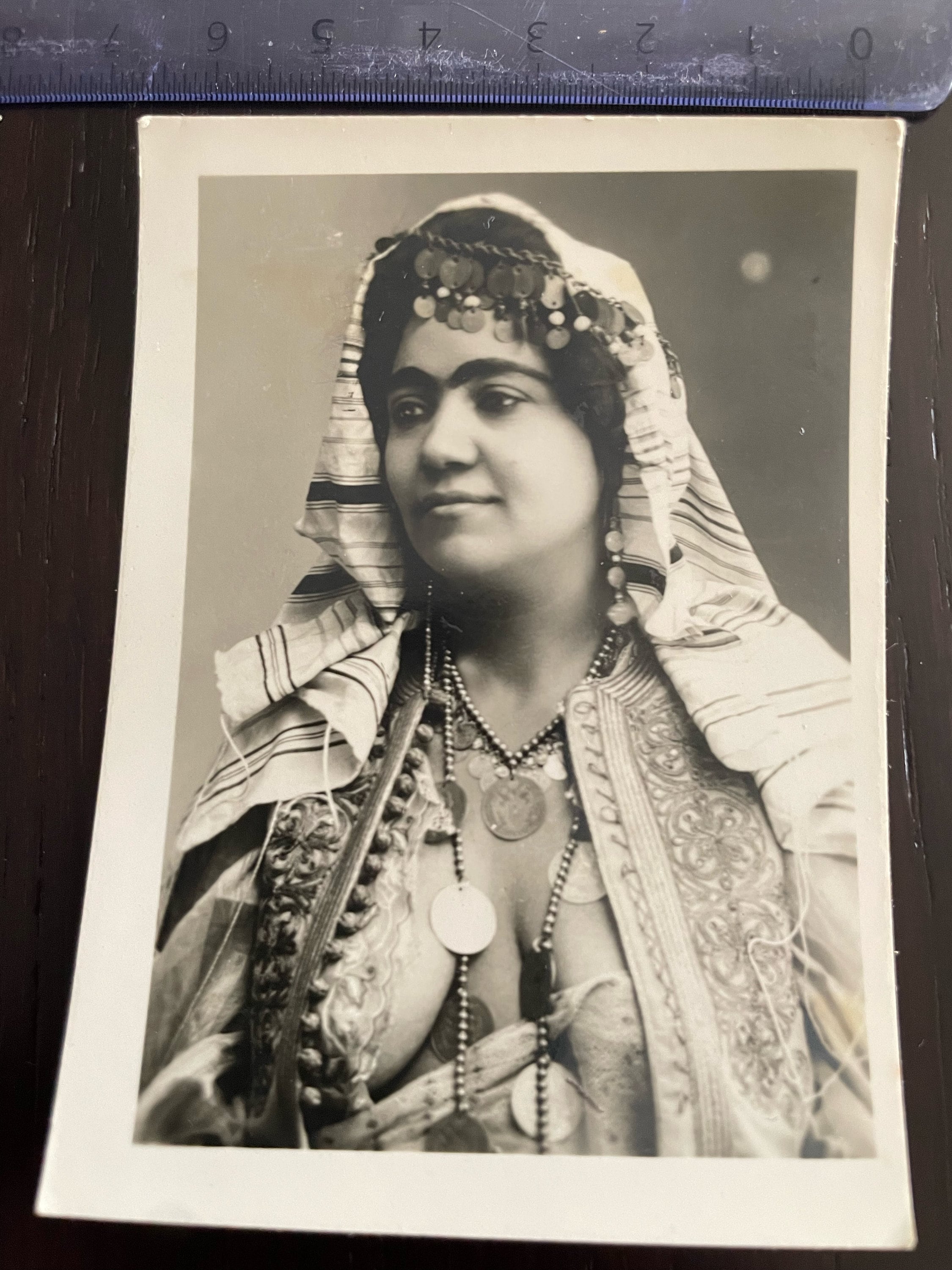 North Africa Nude Harem Arab Egyptian Girl Ethnic Real Photo Vintage Photograph Etsy