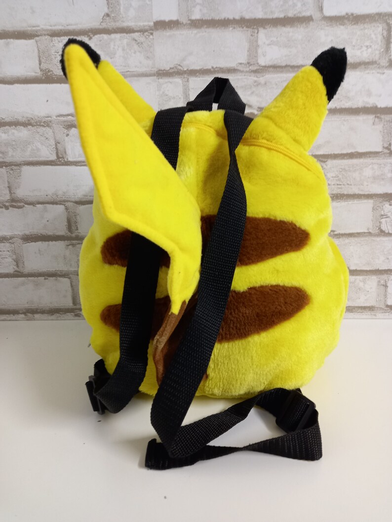 POKEMON PIKACHU 2000 Plush Backpack Official Nintendo Etsy