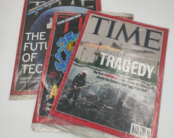 Vintage TIME Magazines New Sealed 2000