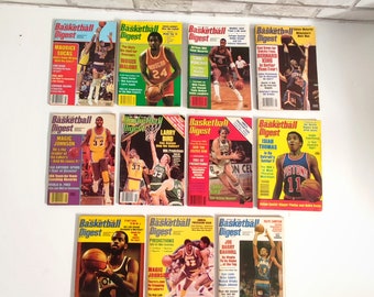 Basketball-Magazine, Basketball 1982-1983, Vintage-Sportmagazine, Basketball-Digest-Magazin