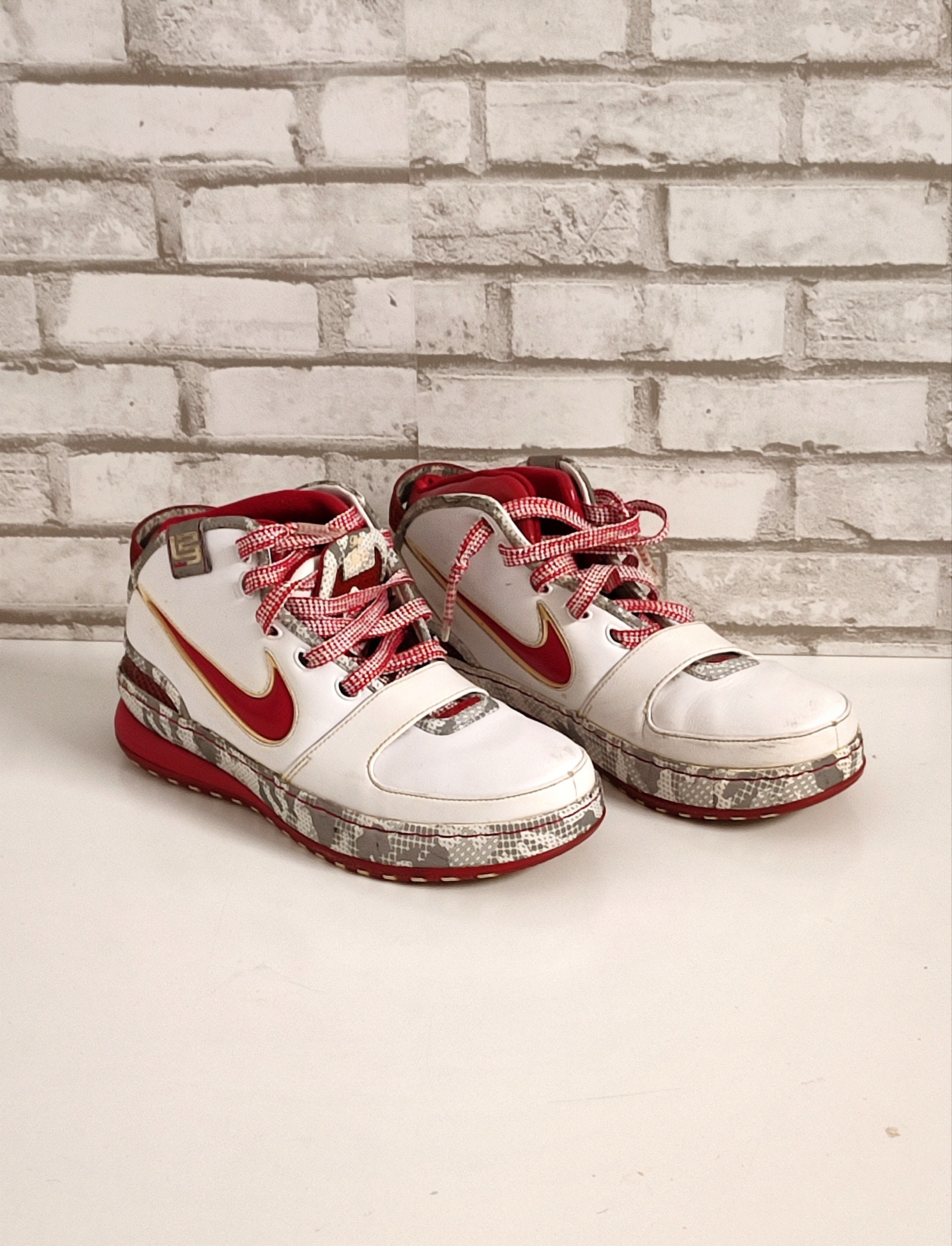 Nike Zoom Lebron 6 Ohio State Size US 6 5 Red White Etsy