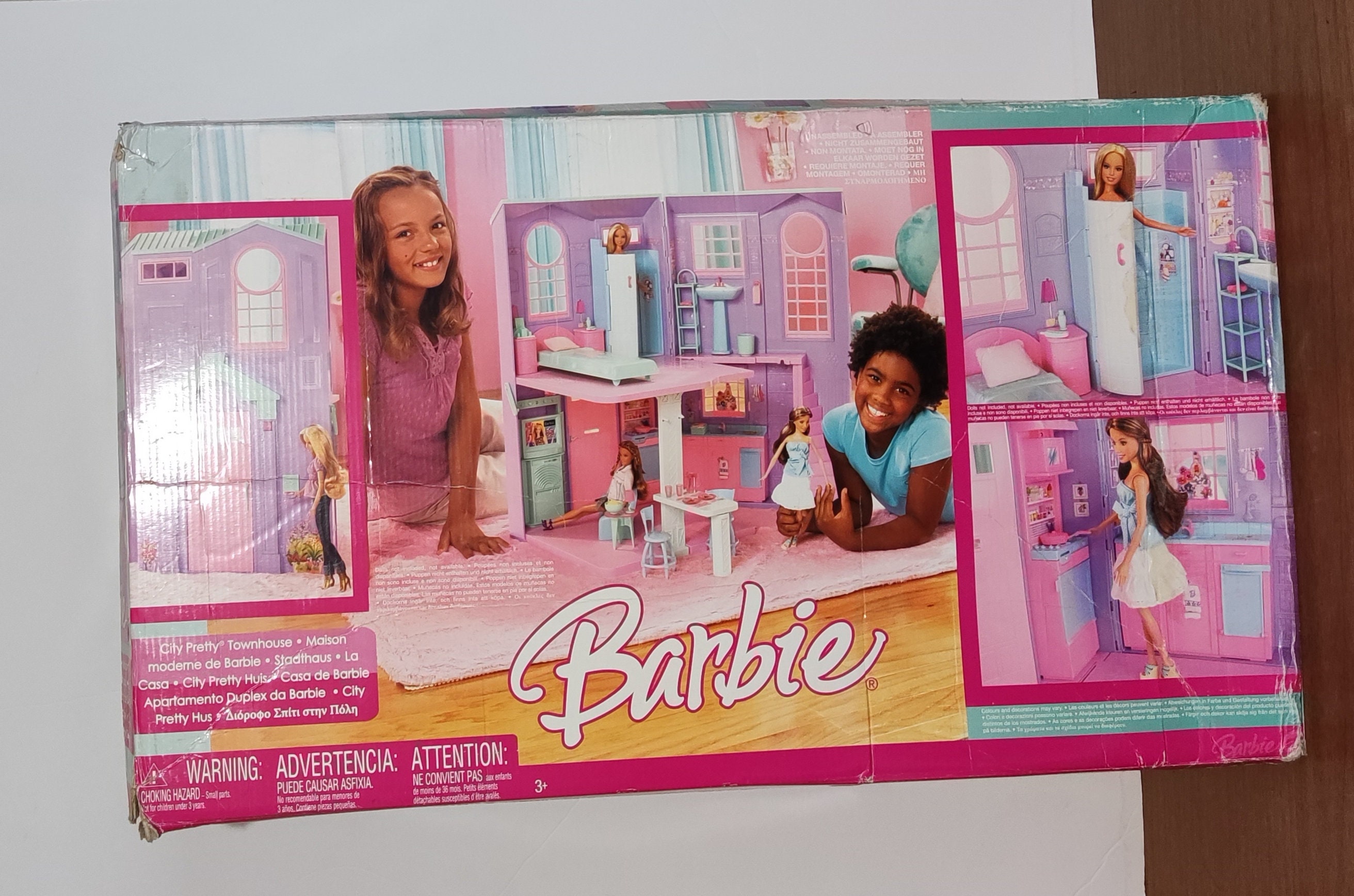 Vintage 2 Box Barbie - Dream Kitchen & Dining Room - 99% Complete - TBE