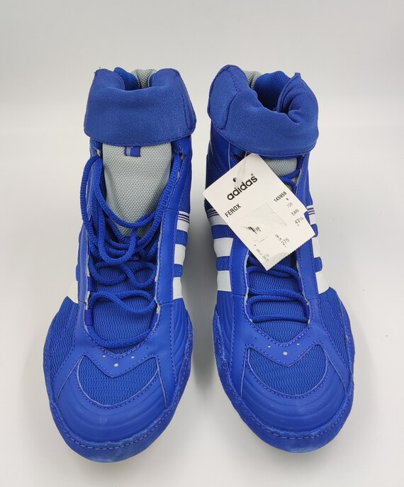 Vintage ADIDAS Ferox Wrestling Shoes MMA Boxing Sport… Gem