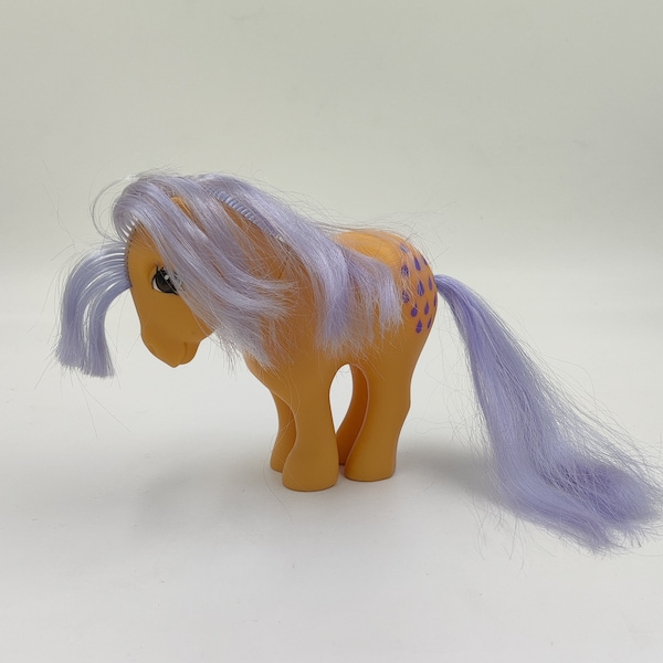 Vintage My Little Pony Lemondrop by EL Greco Toy Company, Greek My Little Pony, Collectible Pony Toy Memorabilia