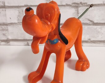 Disney Pluto Toy, Disney Figure ,vintage 70's Toy - Etsy