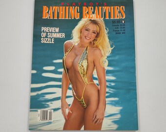 PLAYBOY'S Baden Schönheiten 1992, Playboy Magazine Sammleredition, Playboy Sammler Erinnerungsstücke