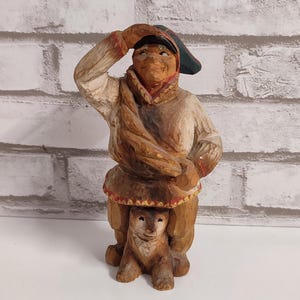 Spring Arrival, Anri, Dealers Piece, 20 Inches Tall, Anri Spring Arrival, Anri, Dealers Piece, 20 Inches Tall, Anri