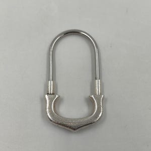 Vintage Cartier Sterling Silver Keyring, Vintage Cartier Key Ring Keyring 925 Sterling Silver C Motif, Vintage Collectible Keyring