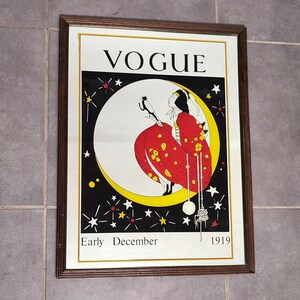 vogue 表紙プリント壁掛け絵画 vogue 表紙プリント壁掛け絵画｜美術品・アンティーク・コレクション