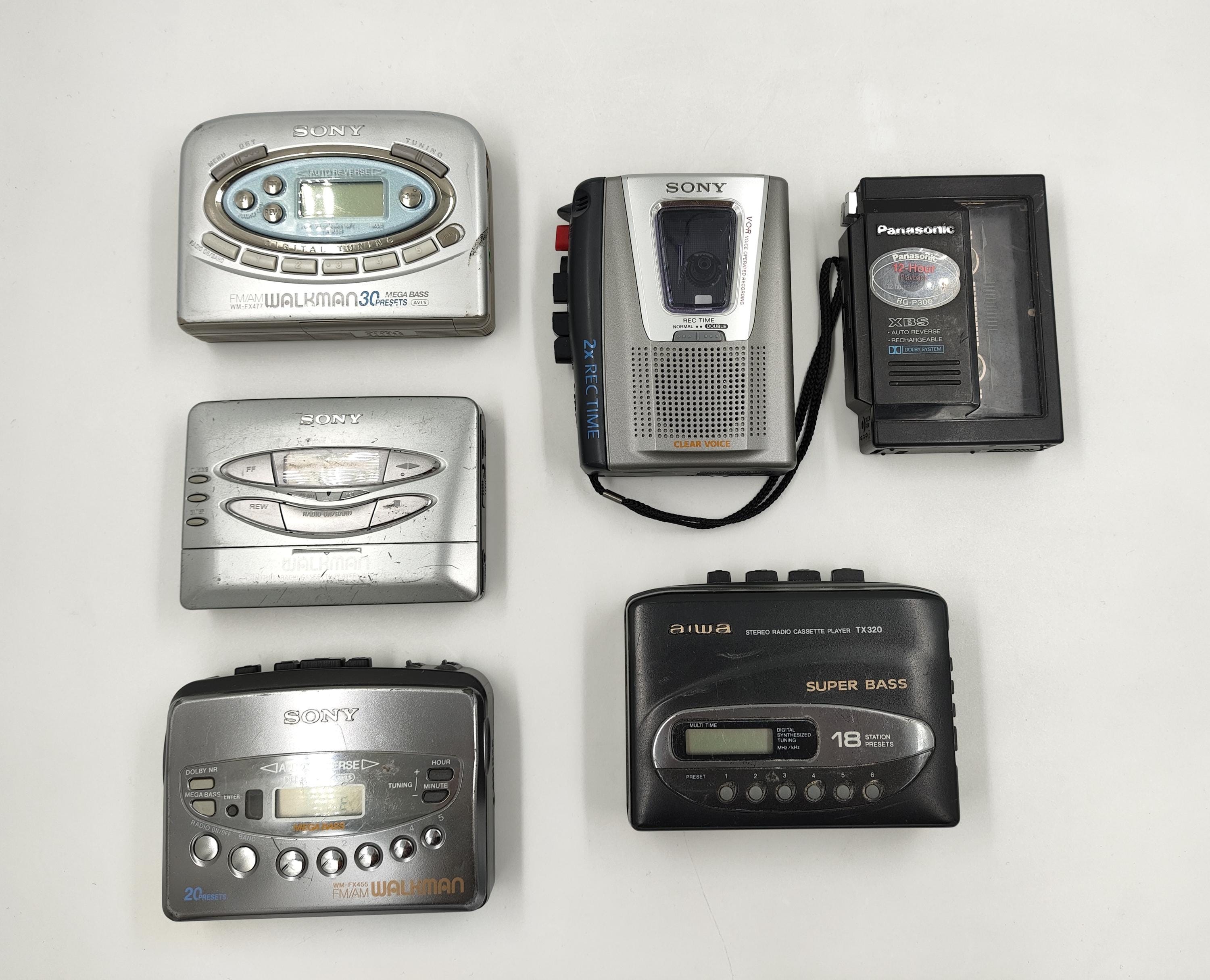 3点セットSONY カセットウォークマン WM-FX202 整備品 【公式通販】