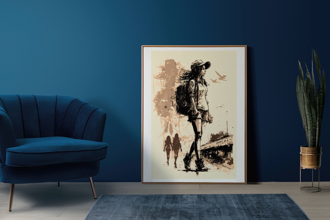 Printable Travel Posters, Digital Art for Travelers, Wall Art, Instant