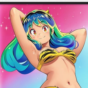 Affiche Lum / Urusei Yatsura Fine Art Print
