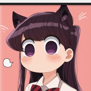 Chibi Komi Poster / Fine Art Print