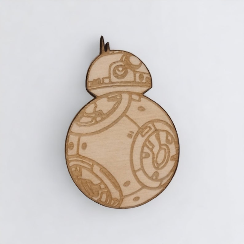 Set of 6 Star Wars Wooden & Pins Exclusive