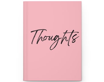 Cute Pink Hardcover Journal