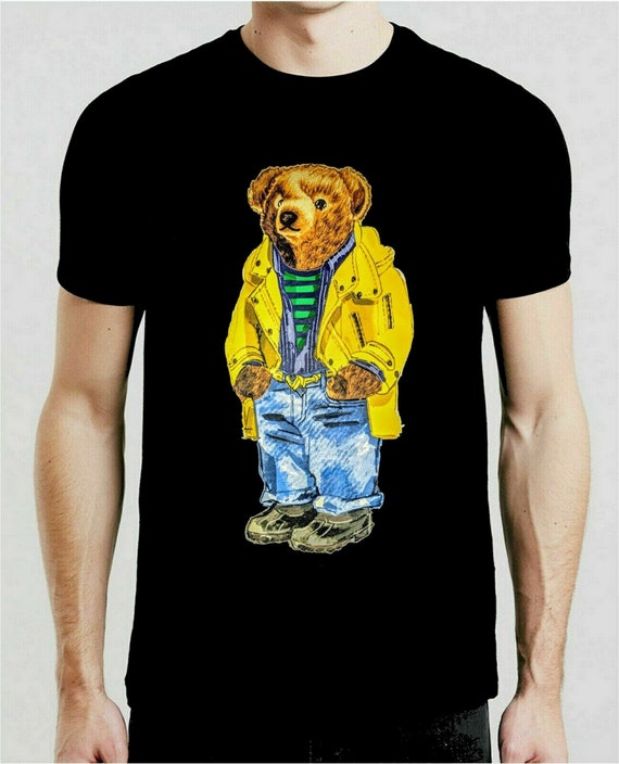 American Bear Sweet Shirt Teddy Bear Unisex T-shirt Polo Bear 