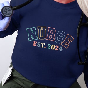 Nurse Graduation Sweatshirt: Custom Nursing Grad Gift