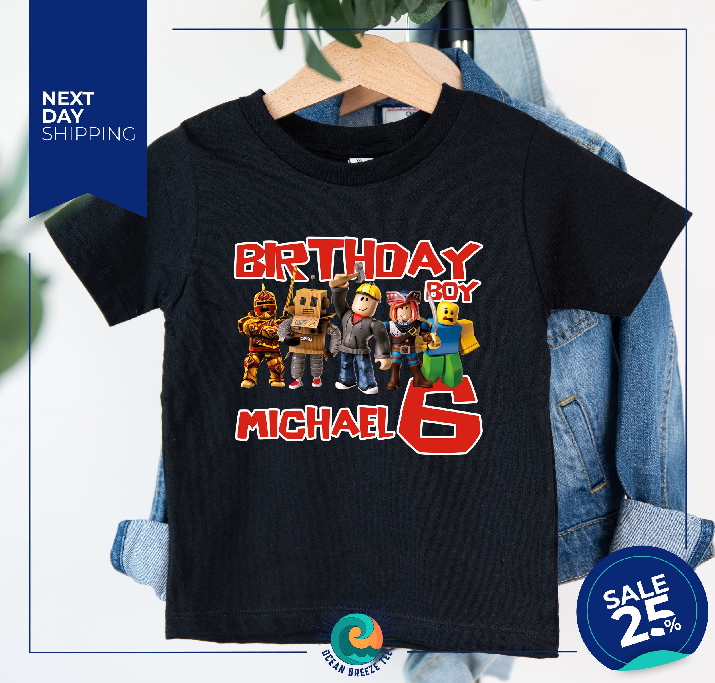 Two-piece Roblox Boys and Girls Short-sleeved T-shirt + Hat Game Peripheral  Two-dimensional Leisure Suit Best Birthday Gift - AliExpress