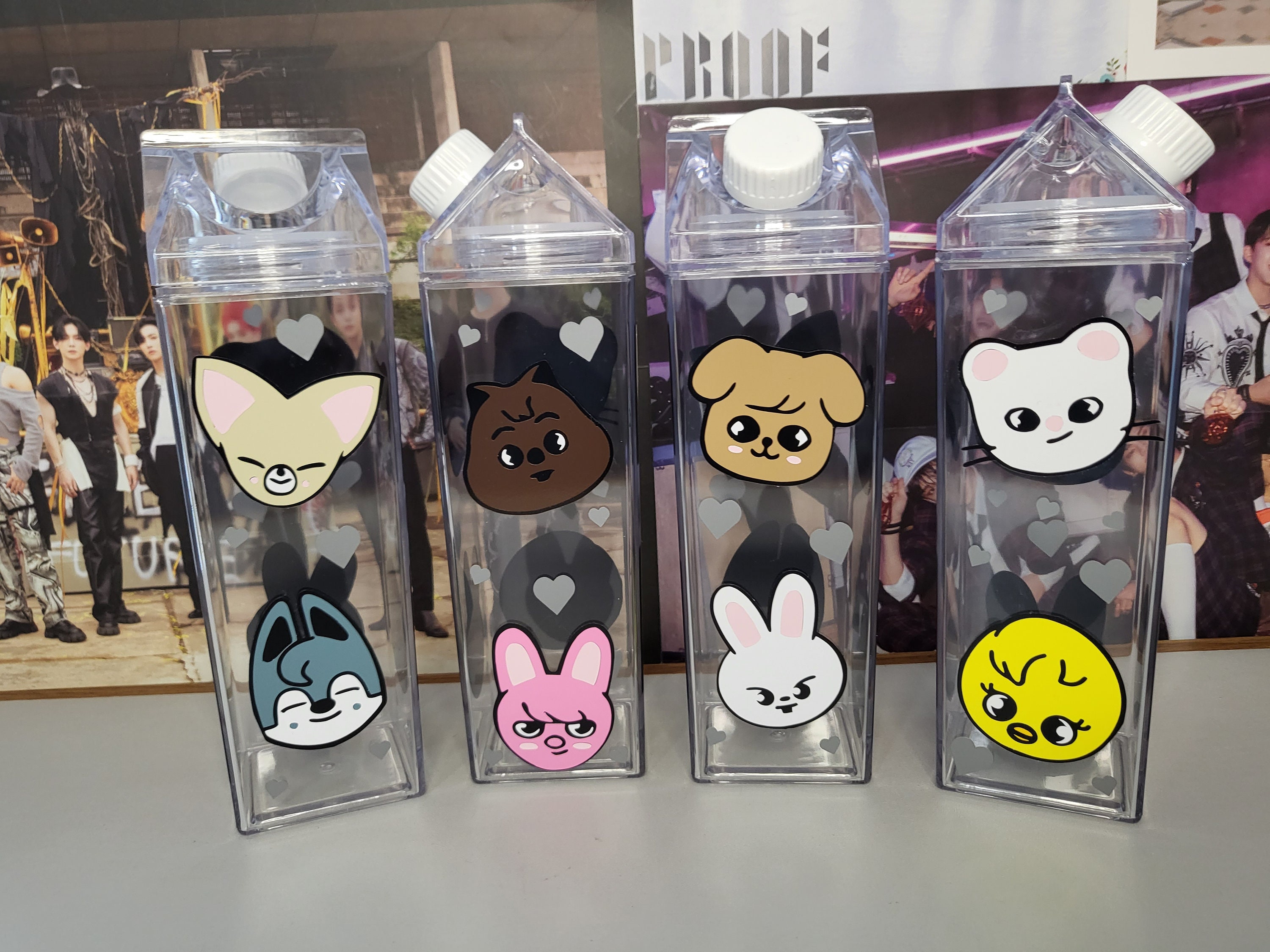 Stray kids water bottle - Etsy 日本