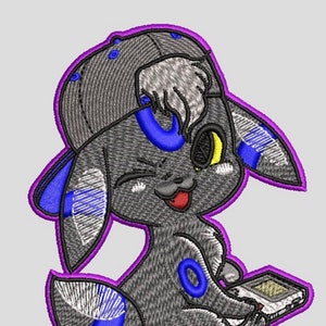 Embroidery file, digital file, Embroidery machine, cartoon designs, cute design, PES file / DST file, trendy embroidery designs