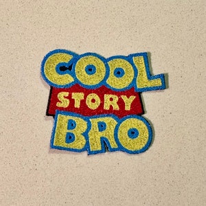 Patch for ironing cool story bro | Fun patches, cool patches, story patches, toy patches for anything