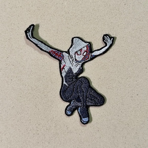 Patch zum Aufbügeln Spidy Girl Superheld Comic | Superhelden Aufnäher, Comic Aufnäher, Spidy Patches, Spidy Patches für alles