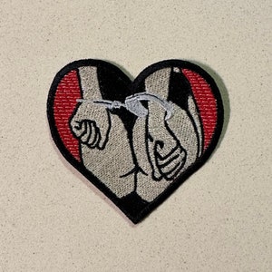 Patch for ironing kinky love heart | Fun patches, love patches, heart patches, kinky patches for anything
