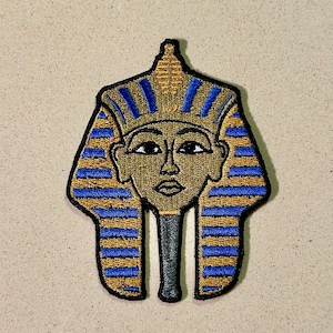 Patch for ironing ancient Egyptian pharaoh | king patches, ancient patches, Egypt patches, pharaoh patches for anything