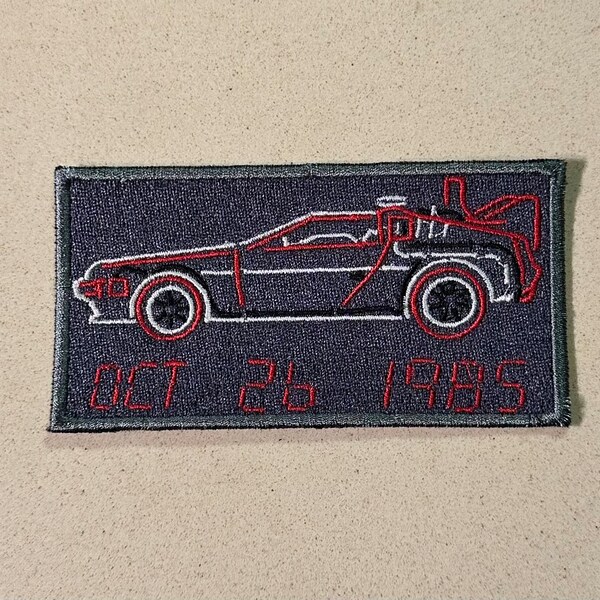 Back to the Future Patch - Etsy