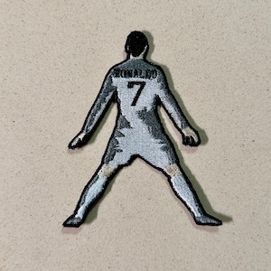 Patch for ironing sports soccer player | football patches, goat patches, soccer patches, sports patches for anything