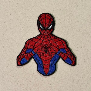 Aufnäher zum Aufbügeln Spidy Superhelden Liebe | Herz Aufnäher, Superhelden Aufnäher, Spidy Aufnäher, Mann Spinne Aufnäher für alles