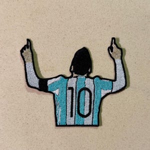 Patch for ironing sports soccer player | football patches, goat patches, soccer patches, sports patches for anything