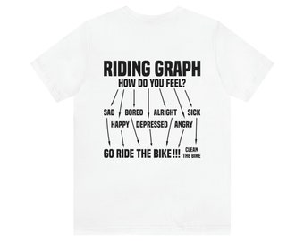 Riding Graph Shirt | mountain bike shirt | mountain biker | downhill bike lover | mountain bike gift | tshirt for biker | sport shirt