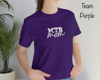 MTB Mom (white design) | mountain bike shirt | mountain biker | downhill bike lover | mountain bike gift | tshirt for biker | sport shirt