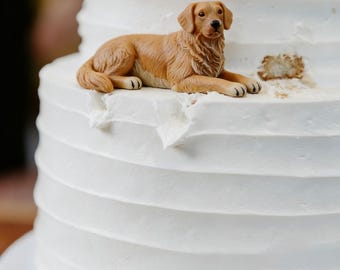 Pet Cake Decorations, Dog Wedding Cake Topper, Personalized Custom Cat Ornament