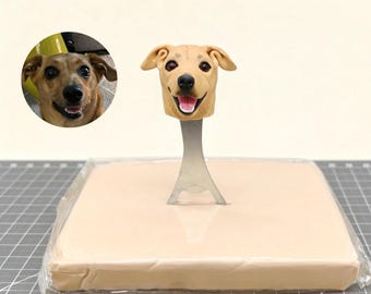 Tapón de vino personalizado con forma de perro: Regalo conmemorativo personalizado para mascotas