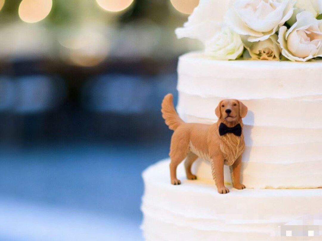 Custom Pet Cake Topper: Polymer Clay Dog or Cat Figurine - Etsy