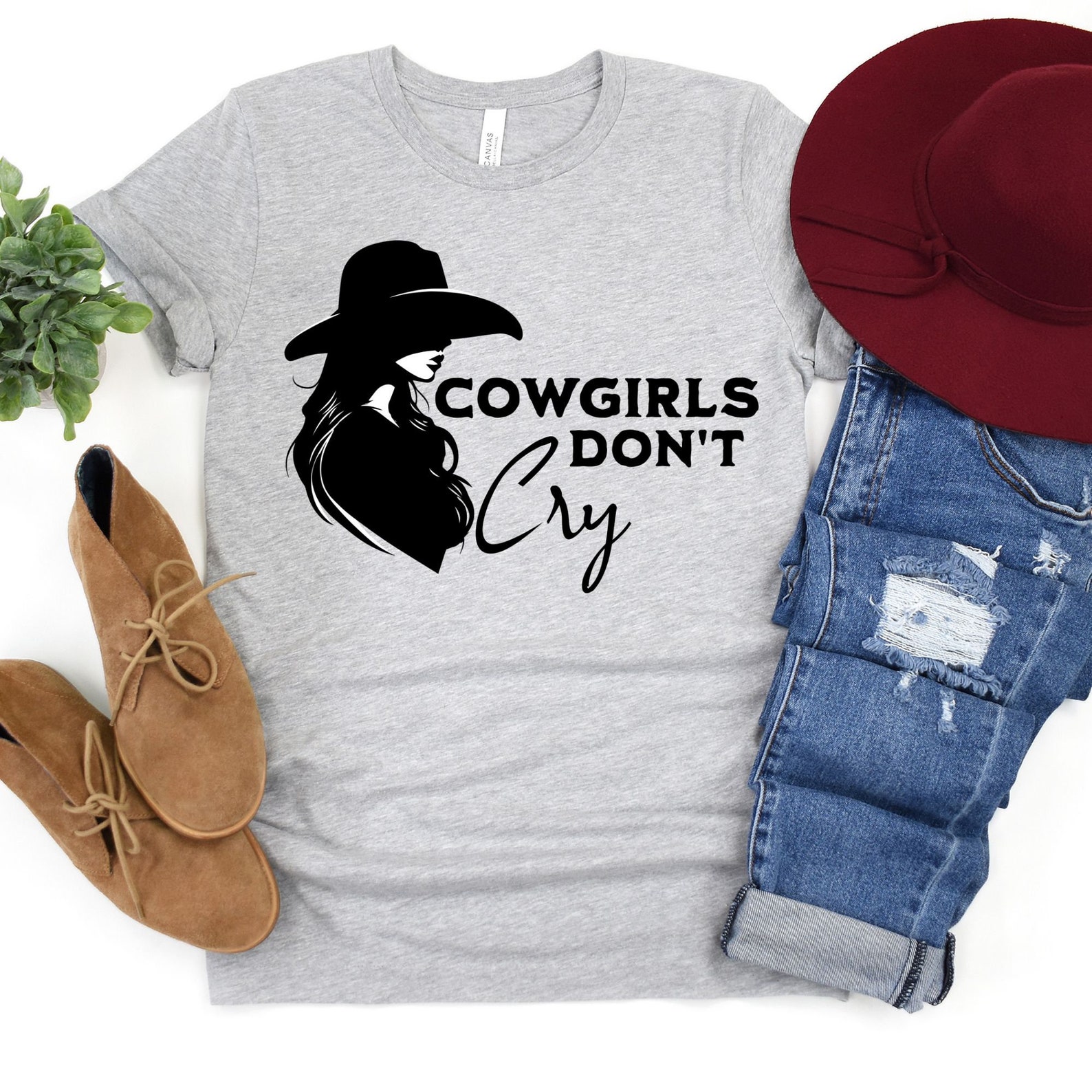 Cowgirls Dont Cry PNG, Western Wear SVG, Cowgirl Shirt Digital Download ...
